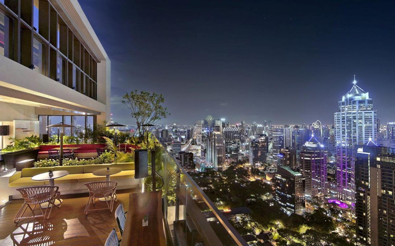 Hotel Kimpton Maa-Lai Bangkok By Ihg Zewnętrze zdjęcie View from the rooftop