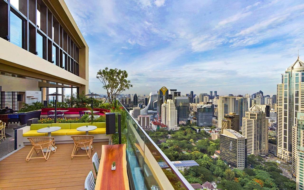 Hotel Kimpton Maa-Lai Bangkok By Ihg Zewnętrze zdjęcie View from the rooftop